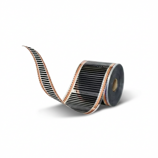Infrarood vloerverwarmingsfolie, 50cm breed - 50w/m2