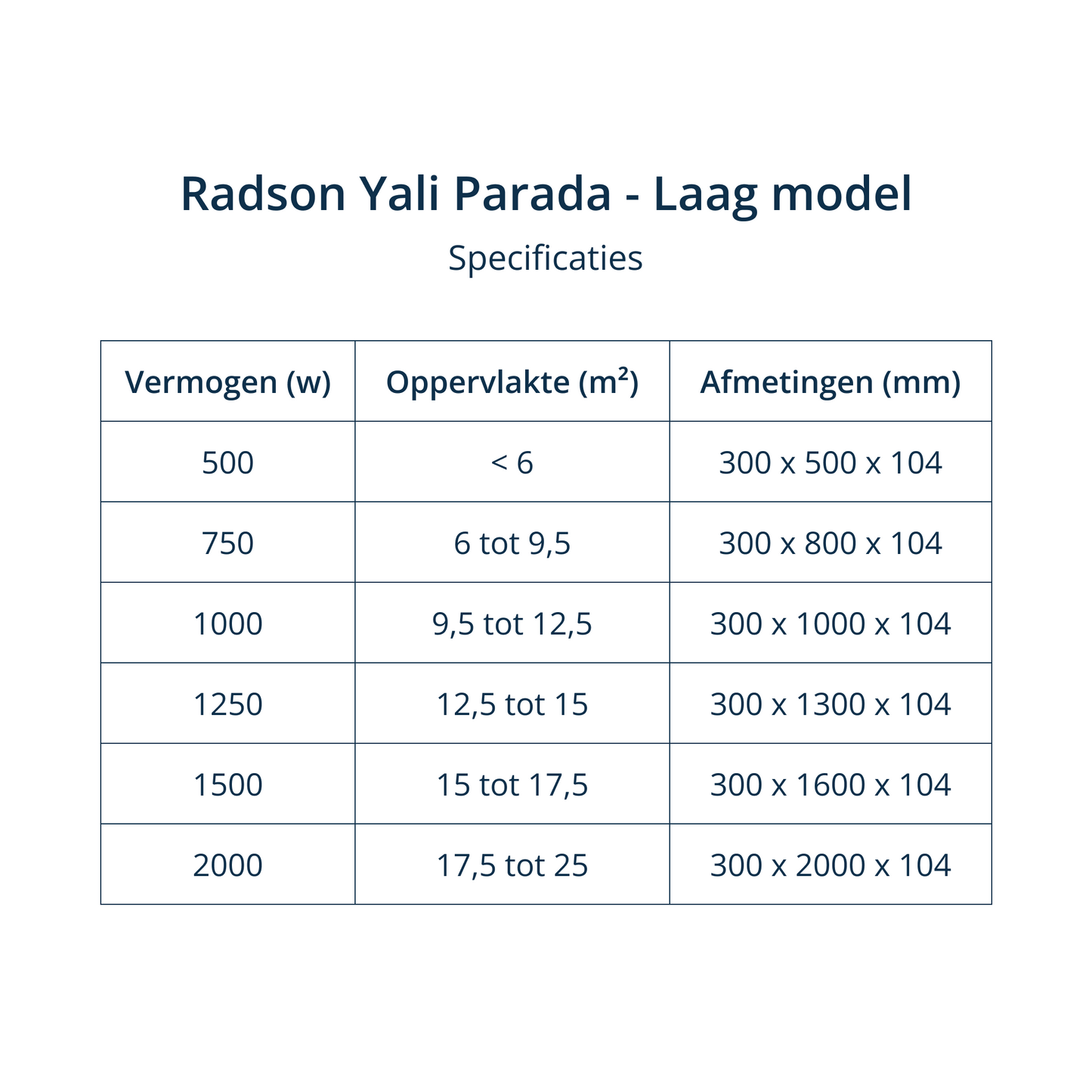 Radson Yali Parada - 30 cm hoog