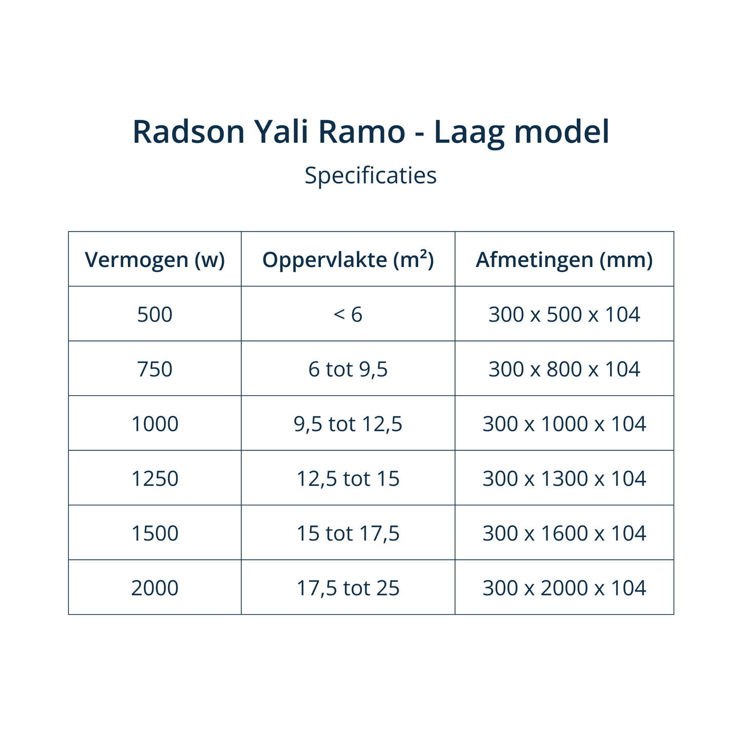 Radson Yali Ramo - 30cm hoog