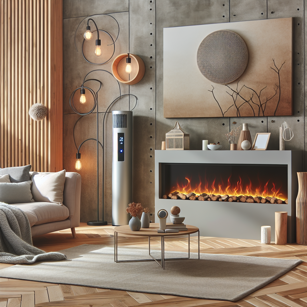 Moderne Verwarmingsoplossing in de Woonkamer