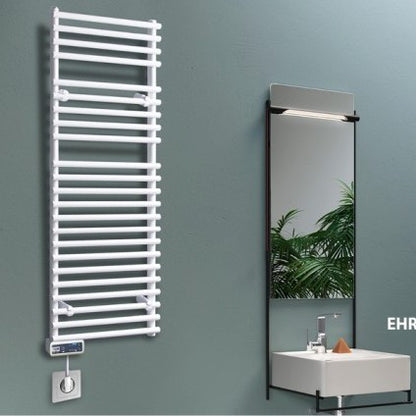 Ivigo handdoekradiator, professional EHR - breed 500mm, wit
