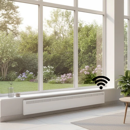 Beha elektrische convector, LV serie, wifi thermostaat