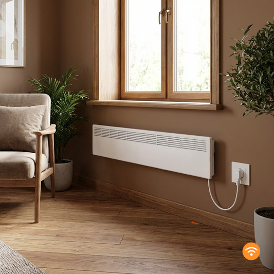 Beha elektrische convector, LV serie, wifi thermostaat