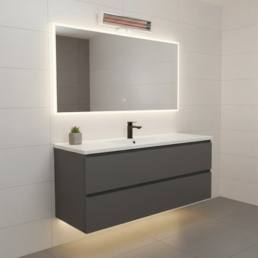 Beha badkamer infrarood warmtestraler, direct warmte