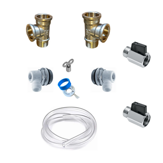 Boiler onderhoud - leegloopset