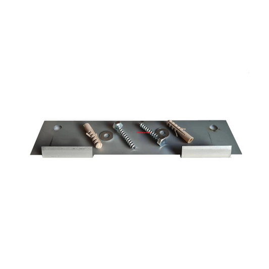 Boiler RVS ophangbeugel, compleet met bevestigingmateriaal