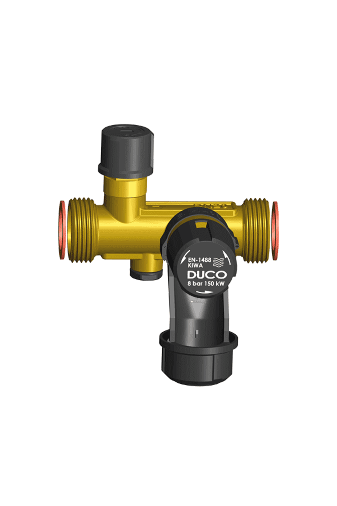 Duco inlaatcombinatie 15mm knel