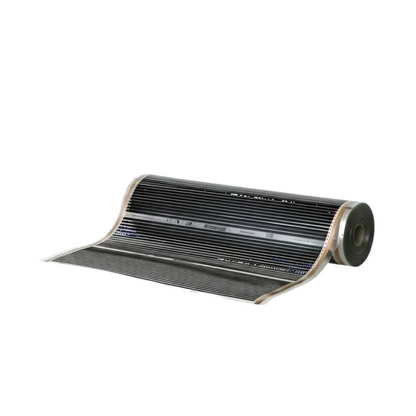 Infrarood vloerverwarmingsfolie, 100cm breed - 100w/m2