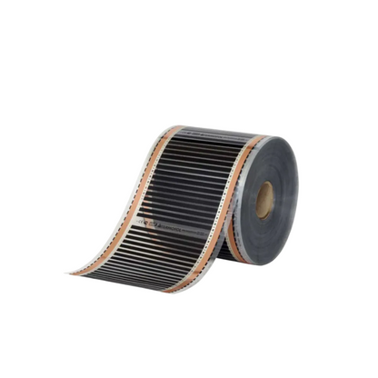 Infrarood vloerverwarmingsfolie, 50cm breed - 50w/m2