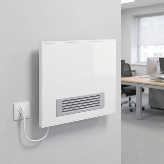 Ivigo convector met ventilator, Basic, analoge thermostaat