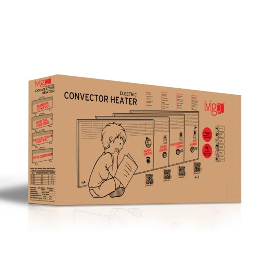 Ivigo convector, Professional, klokthermostaat