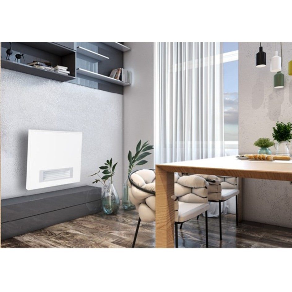 Ivigo convector met ventilator, Basic, analoge thermostaat