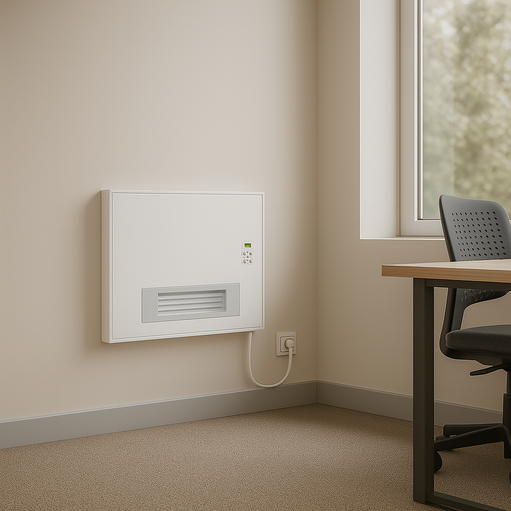 Ivigo convector met ventilator, Basic, analoge thermostaat