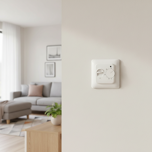 OTK inbouw thermostaat met vloersensor - 230 Volt, 16Amp