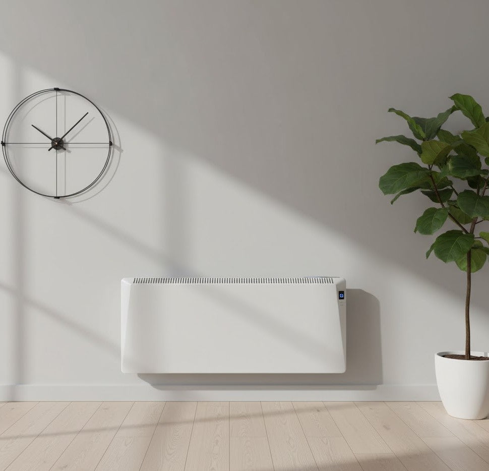 Radialight elektrische convector, Sirio digitaal, klokthermostaat