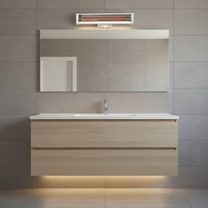 Adax badkamer infrarood warmtestraler, direct warmte