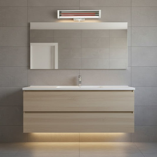 Adax badkamer infrarood warmtestraler, direct warmte