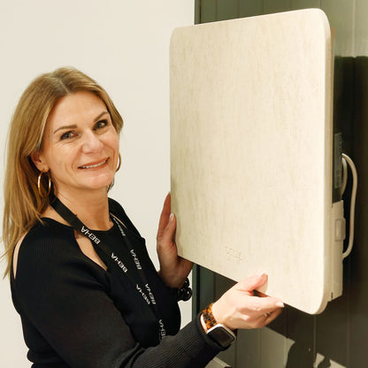 Beha elektrische kachel, Overschilderbaar Front