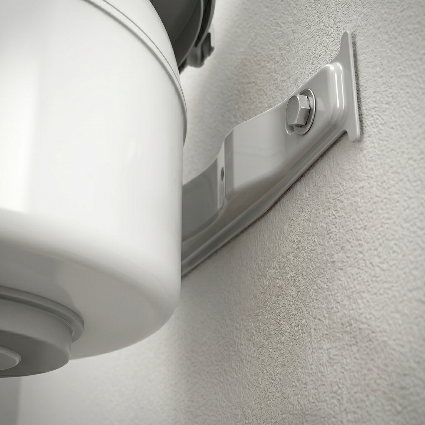 Boiler ophangschroeven set, M10 - bout, plug en ring. set van 2 stuks