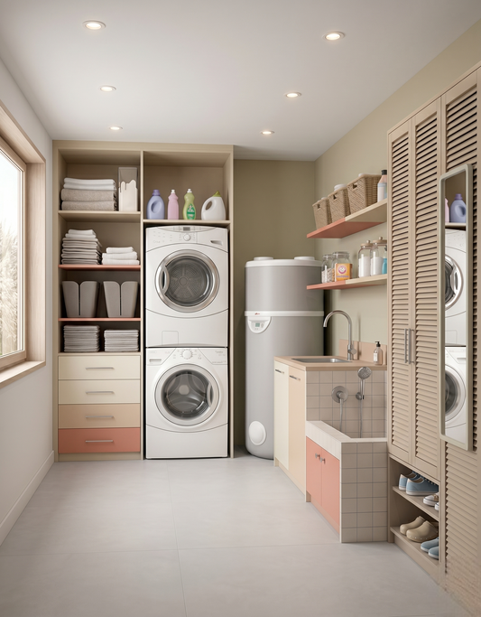 Dimplex warmtepompboiler Edel Air DE2 RVS - vloermodel met warmtewisselaar