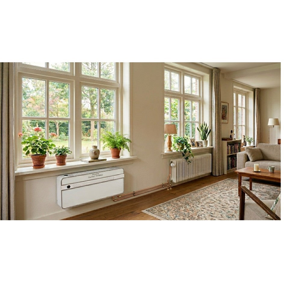 Fintek Panama Hybride monoblock Airco (2.57 kW) - Koelen & Verwarming via CV ketel