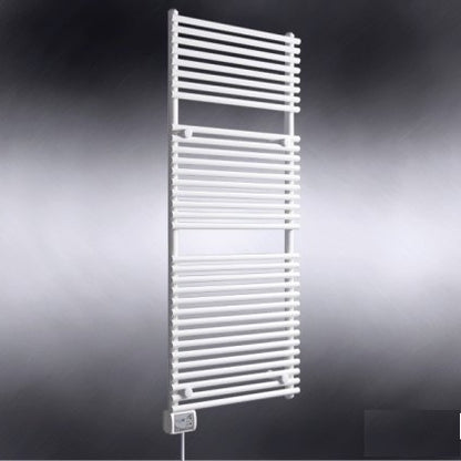 Ivigo handdoekradiator, digitaal EHR - breed 500mm, wit