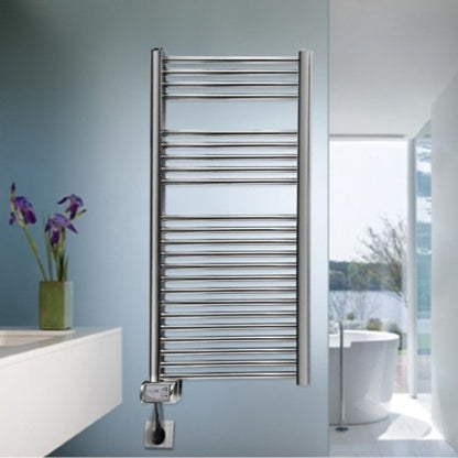 Ivigo handdoekradiator, digitaal EHR - breed 500mm, chroom