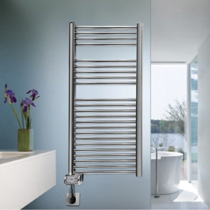 Ivigo handdoekradiator, digitaal EHR - breed 500mm, chroom