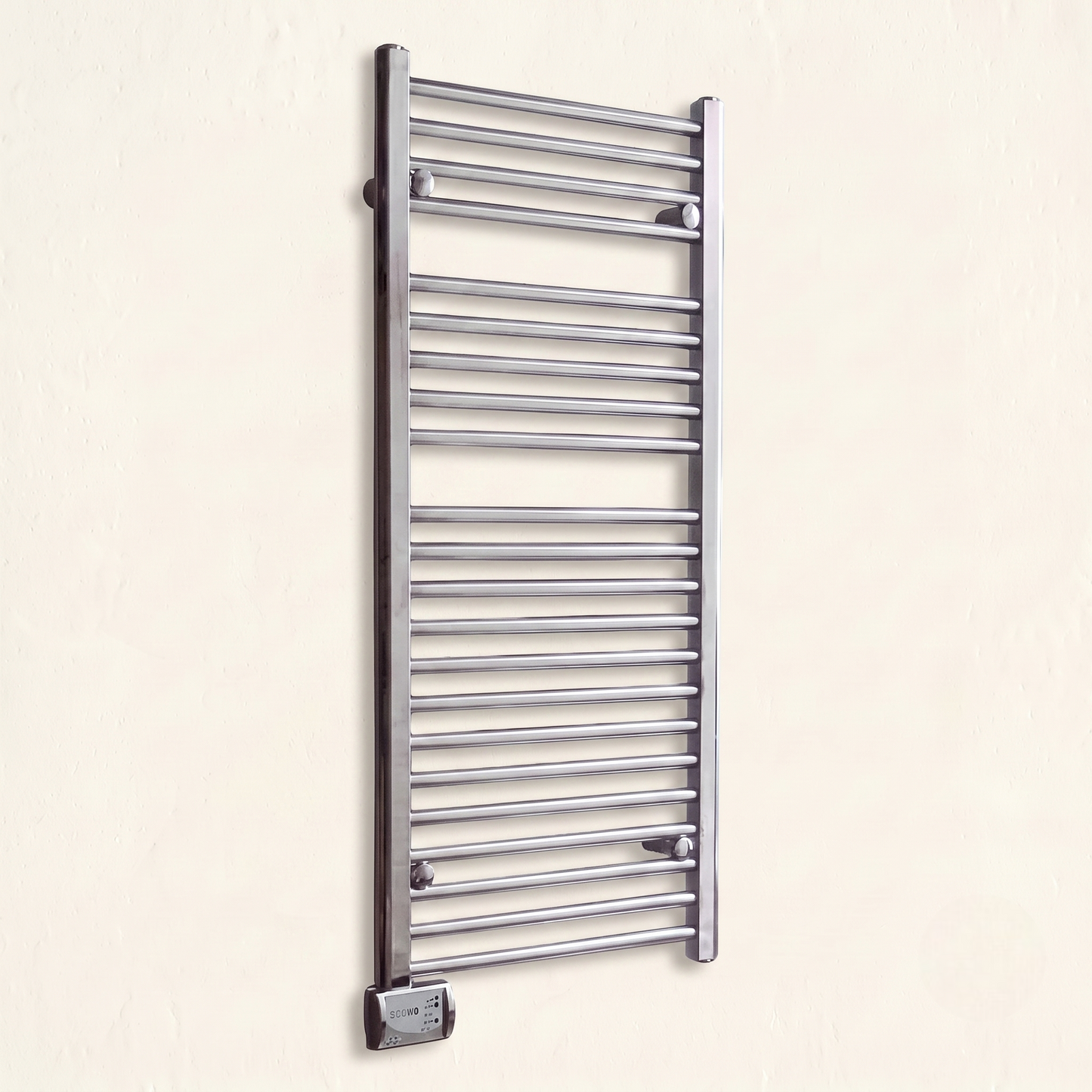 Ivigo handdoekradiator, Chroom