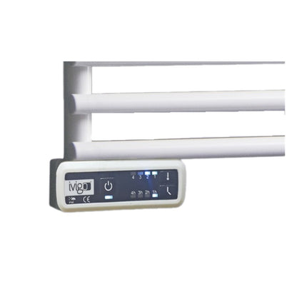 Ivigo handdoekradiator, professional EHR - breed 500mm, wit