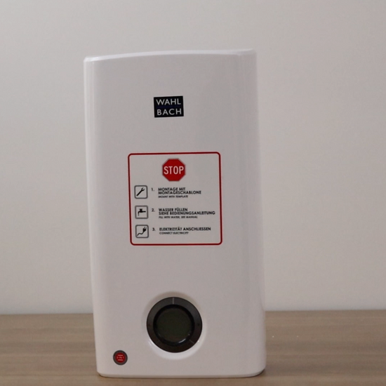 Wahlbach doorstroomboiler 3in1 video