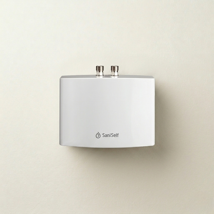 SaniSelf doorstroomverwarmer - drukvast of drukloos