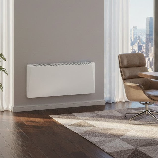 Radialight elektrische convector, Sirio digitaal, klokthermostaat