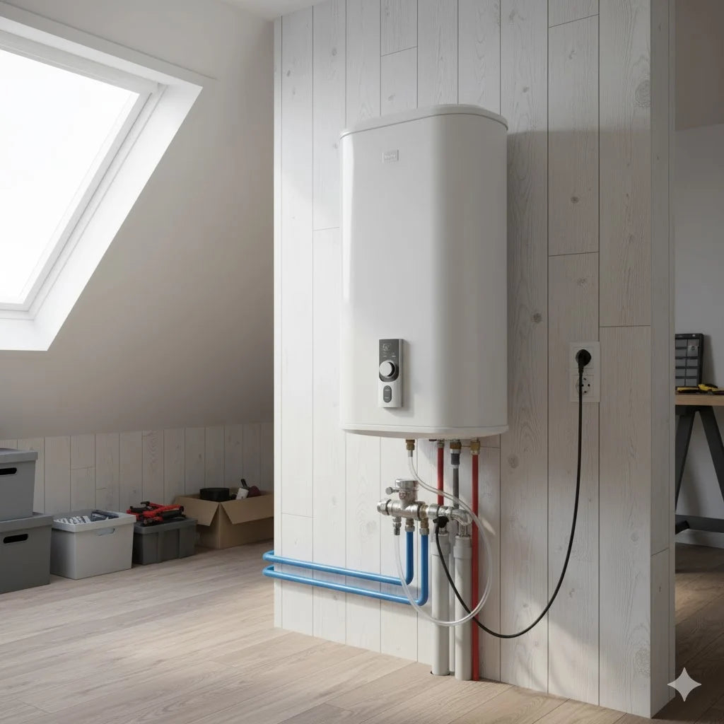 Wahlbach elektrische boiler, Flat